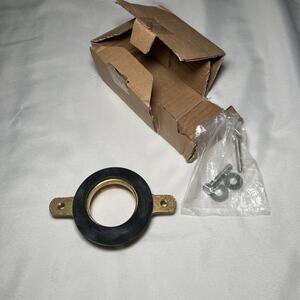 Toto Toilet Flange Kit with Gasket TX804U Brass Bathroom Threaded New Open Box